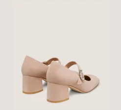 Stuart Weitzman Trending: Block Heels|The SW Exclusives Collection-CHANGE LOCATION Dolce Taupe