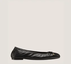 Stuart Weitzman The Work Essentials Edit|Flats & Loafers-CHANGE LOCATION Lacquered Nappa Leather/Black