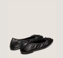 Stuart Weitzman The Work Essentials Edit|Flats & Loafers-CHANGE LOCATION Lacquered Nappa Leather/Black