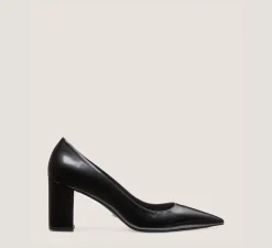 Stuart Weitzman The SW Extended Sizes Collection|Pumps & Heels-CHANGE LOCATION Spazzolato/Black
