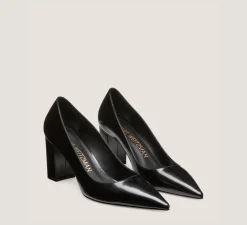Stuart Weitzman The SW Extended Sizes Collection|Pumps & Heels-CHANGE LOCATION Spazzolato/Black