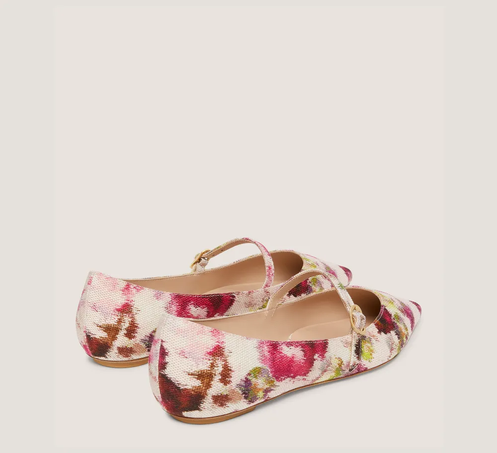 Stuart Weitzman The Occasion Edit|The SW Extended Sizes Collection-CHANGE LOCATION Floral Printed Jacquard/Pink/Multi