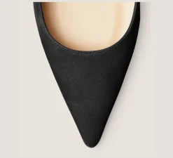 Stuart Weitzman The SW Icons Collection|The Work Essentials Edit-CHANGE LOCATION Suede/Black