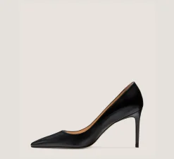 Stuart Weitzman The SW Extended Sizes Collection|Pumps & Heels-CHANGE LOCATION Smooth Leather/Black