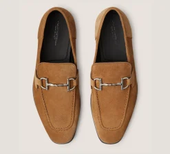 Stuart Weitzman MEN'S-CHANGE LOCATION Suede/Camel