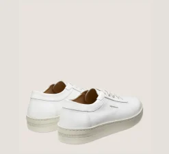 Stuart Weitzman MEN'S-CHANGE LOCATION Tumbled Leather/White