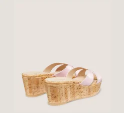 Stuart Weitzman Mid Heel Sandals|Wedges & Espadrilles-CHANGE LOCATION Patent leather/Blossom